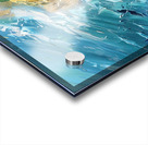 Azure Waves Crashing Y392HN 50 Acrylic print