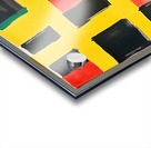 Chromatic Grid Interplay 7P3HK2 65 Acrylic print