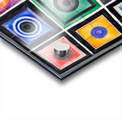 Chromatic Grid Study 29H3N8 52 Acrylic print