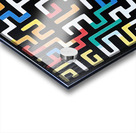 Chromatic Labyrinth 9H3N2P 64 Acrylic print