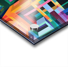 Chromatic Labyrinth H3N9P2 57 Acrylic print