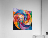 Chromatic Spiral Acrylic Print