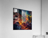 Cosmic Weave Acrylic Print