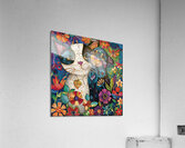 Feline Harmony Acrylic Print