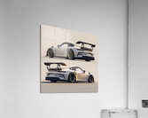 Precision in Motion Acrylic Print