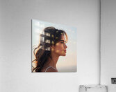 Serene Gaze Acrylic Print