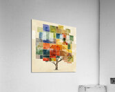 Colorful Data Tree Acrylic Print
