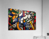 Abstract Composition 7H29PZ 48 Acrylic Print