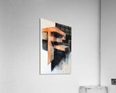 Abstract Structure N92H3K 62 Acrylic Print