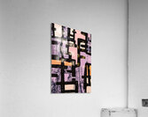 Abstract Intersections 8H29NP 45 Acrylic Print