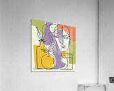 Abstract Face Still Life H9P4N2 57 Acrylic Print