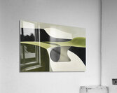 Abstract Forms Interplay 7P3H2N 58 Acrylic Print