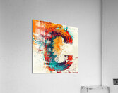 Abstract Expression C 7894H 45 Acrylic Print