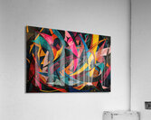 Abstract Expression 78H2P9 45 Acrylic Print