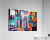 Abstract Harmony 7294B 45 Acrylic Print