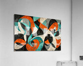 Abstract Interplay 7H29P4 45 Acrylic Print