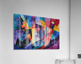 Abstract Interplay 7H29NP 48 Acrylic Print