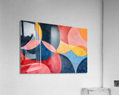 Abstract Interplay 7H29PZ 48 Acrylic Print