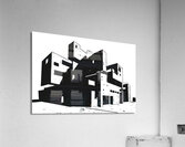 Abstract Structure 92HJ8N 48 Acrylic Print