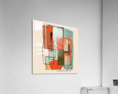 Abstract Forms Interplay H92N5Z 60 Acrylic Print