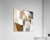 Abstract Forms Interplay H2N9P2 52 Acrylic Print