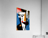 Abstract Visage 7H3N2P 55 Acrylic Print