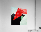 Angular Color Study H2N9P4 62 Acrylic Print