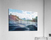 Alpine Lake Serenity H2N9P4 45 Acrylic Print
