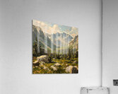 Alpine Vista 7H29P4 45 Acrylic Print