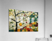 Arboreal Patchwork HZ92N5 60 Acrylic Print