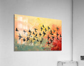 Ascent of Ravens 7P3H9N 57 Acrylic Print