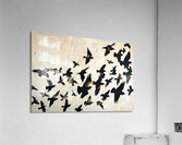 Ascent of Ravens 7P3H9N 45 Acrylic Print