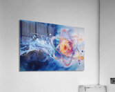 Atomic Dance Across Cosmos 7P9N8 58 Acrylic Print