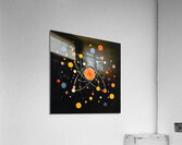 Atomic Dance Across Void 7P3H2N 49 Acrylic Print