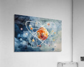 Atomic Dance Across Cosmos 2PH9N4 55 Acrylic Print