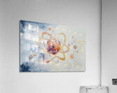 Atomic Orbit Dance 29HJ4 48 Acrylic Print