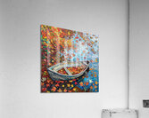 Autumn Boat Reverie JH293N 63 Acrylic Print