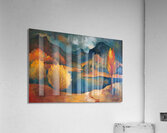 Autumn Lake Reverie H2N9P2 62 Acrylic Print