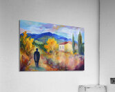 Autumn Path Homeward 29HJPZ 45 Acrylic Print