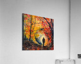 Autumn Path 79B2D3 55 Acrylic Print