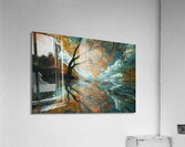 Autumn Reflections 2P9H7N 57 Acrylic Print