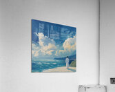 Azure Contemplation J9P4H2 49 Acrylic Print