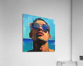 Azure Gaze Summer 9H3N2Z 57 Acrylic Print