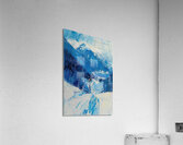 Azure Mountain Pass Y7H92N 53 Acrylic Print