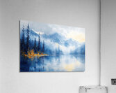 Azure Mountain Serenity 9P3N2H 57 Acrylic Print