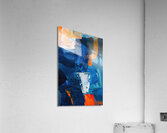 Azure Orange Currents H29PNZ 58 Acrylic Print