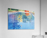 Azure Reflections Poolside 7H3N9P 58 Acrylic Print