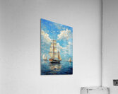 Azure Regatta Daybreak H2N9P2 50 Acrylic Print