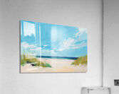 Azure Seascape Serenity H2N9P2 51 Acrylic Print