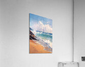 Azure Waves Crashing H29PN 55 Acrylic Print